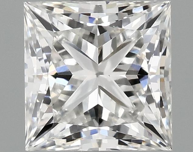 1.03 Carat Princess Shaped Ideal Cut VVS2 IGI Certified Lab Grown Diamond