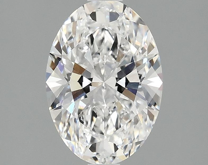1.58 Carat Oval Shaped Ideal Cut VVS2 IGI Certified Lab Grown Diamond