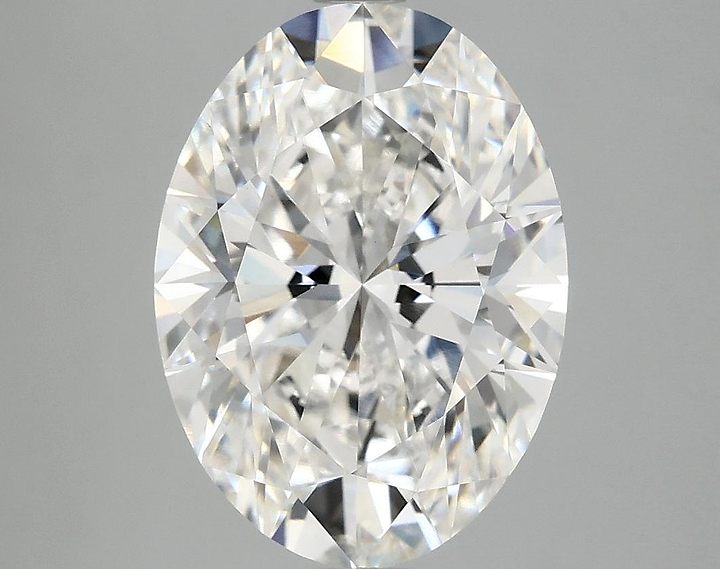 4.05 Carat Oval Shaped Excellent Cut VVS2 IGI Certified Lab Grown Diamond