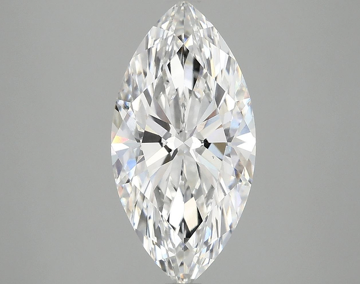 3.09 Carat Marquise Shaped Ideal Cut VS1 IGI Certified Lab Grown Diamond