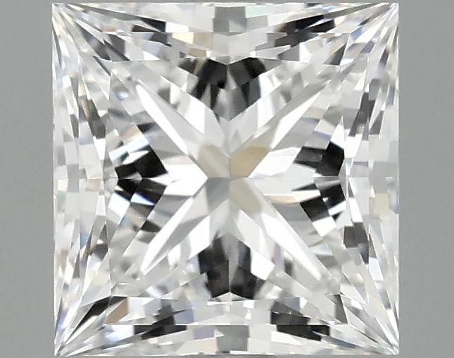 2.55 Carat Princess Shaped Ideal Cut VVS2 IGI Certified Lab Grown Diamond