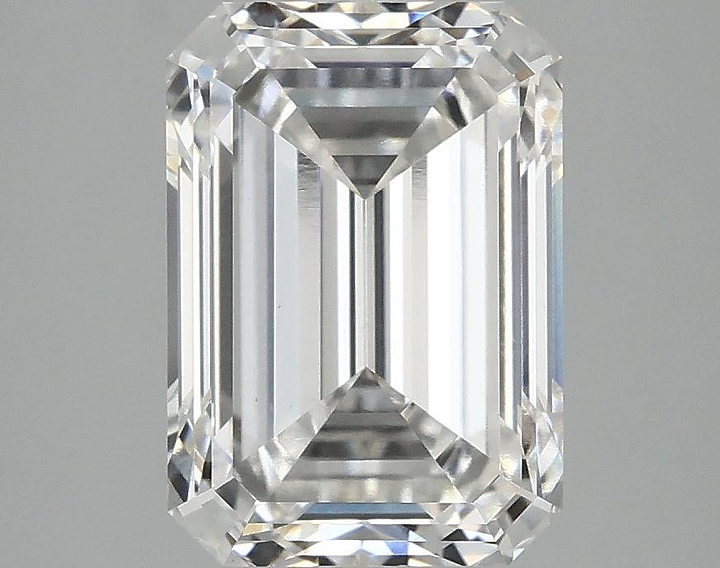 3.03 Carat Emerald Shaped Ideal Cut VS1 IGI Certified Lab Grown Diamond