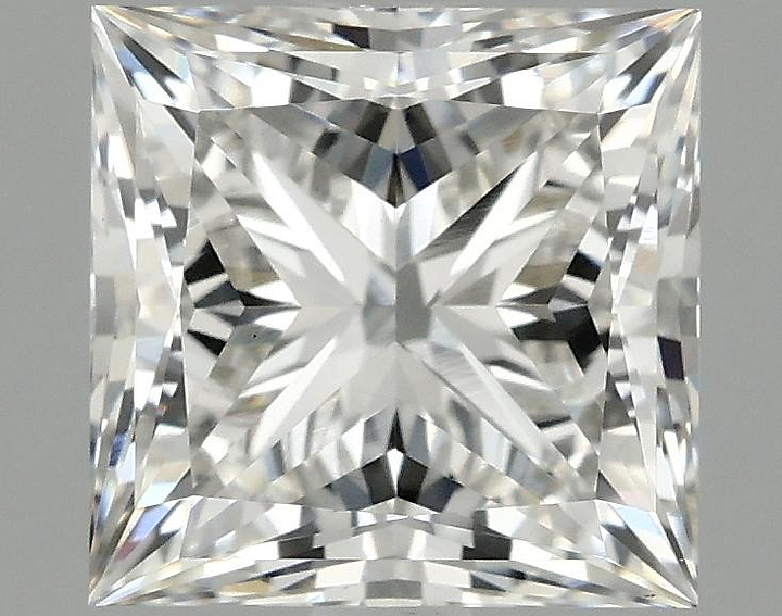 2.05 Carat Princess Shaped Ideal Cut VS1 IGI Certified Lab Grown Diamond