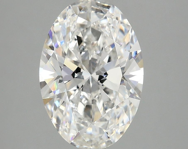 2.44 Carat Oval Shaped Ideal Cut VVS2 IGI Certified Lab Grown Diamond