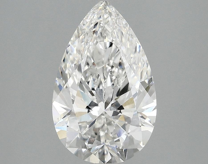 2.0 Carat Pear Shaped Ideal Cut VS1 IGI Certified Lab Grown Diamond