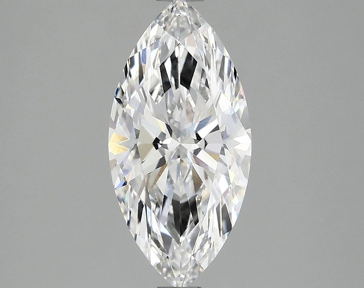 1.59 Carat Marquise Shaped Excellent Cut VVS2 IGI Certified Lab Grown Diamond