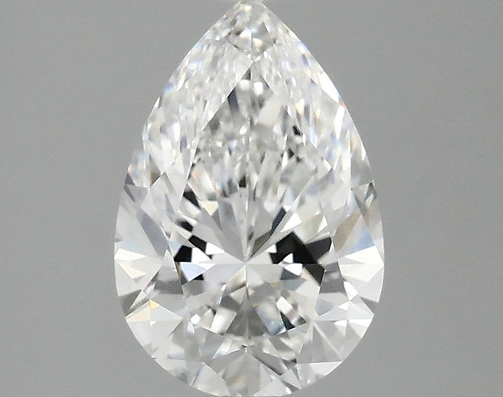 1.57 Carat Pear Shaped Excellent Cut VS1 IGI Certified Lab Grown Diamond