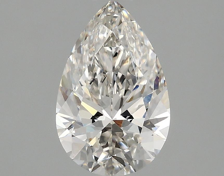1.6 Carat Pear Shaped Ideal Cut VVS2 IGI Certified Lab Grown Diamond