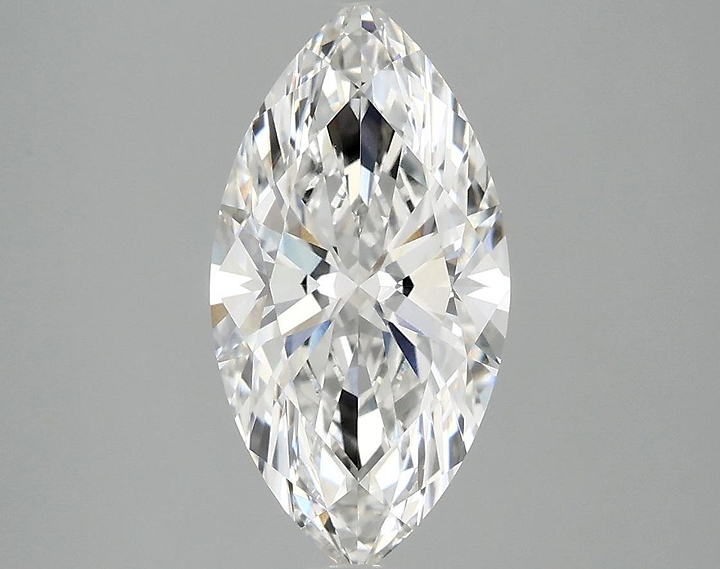 2.1 Carat Marquise Shaped Ideal Cut VVS1 IGI Certified Lab Grown Diamond