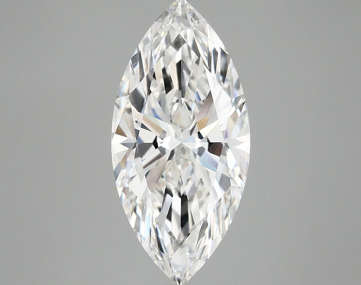 3.5 Carat Marquise Shaped Excellent Cut VS1 IGI Certified Lab Grown Diamond
