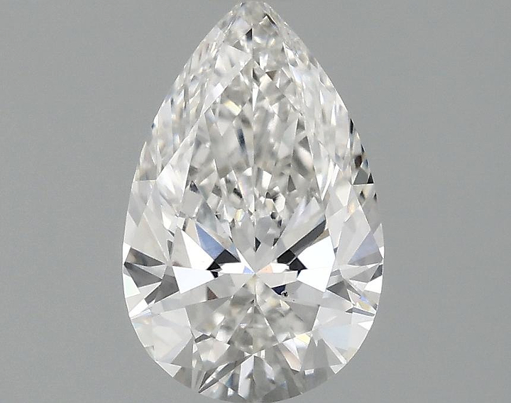 0.97 Carat Pear Shaped Ideal Cut VS2 IGI Certified Lab Grown Diamond