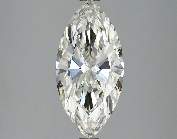 3.05 Carat Marquise Shaped Excellent Cut VVS2 IGI Certified Lab Grown Diamond