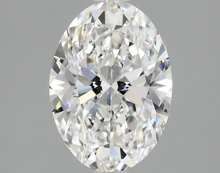 1.54 Carat Oval Shaped Ideal Cut VVS2 IGI Certified Lab Grown Diamond