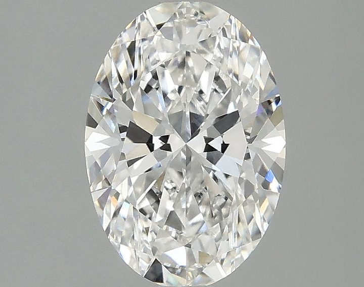 1.63 Carat Oval Shaped Ideal Cut VVS2 IGI Certified Lab Grown Diamond