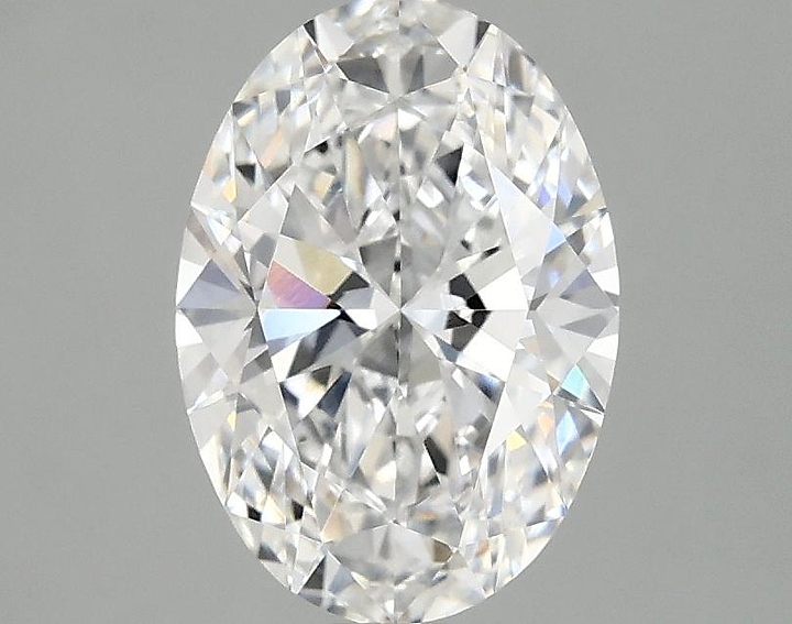 1.6 Carat Oval Shaped Ideal Cut VVS2 IGI Certified Lab Grown Diamond