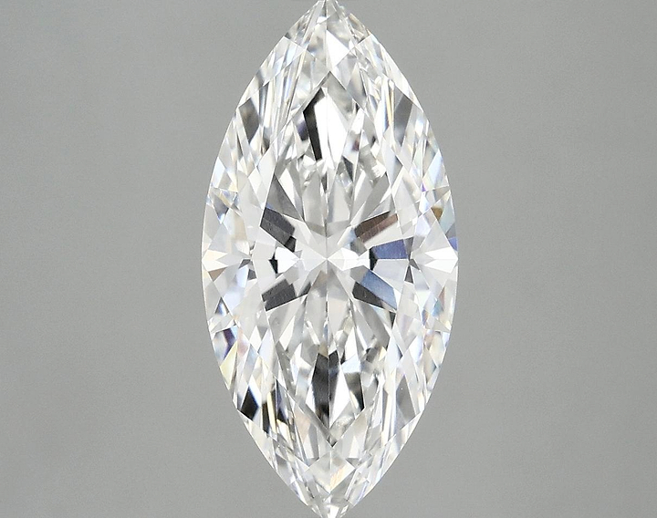 2.55 Carat Marquise Shaped Excellent Cut VS1 IGI Certified Lab Grown Diamond