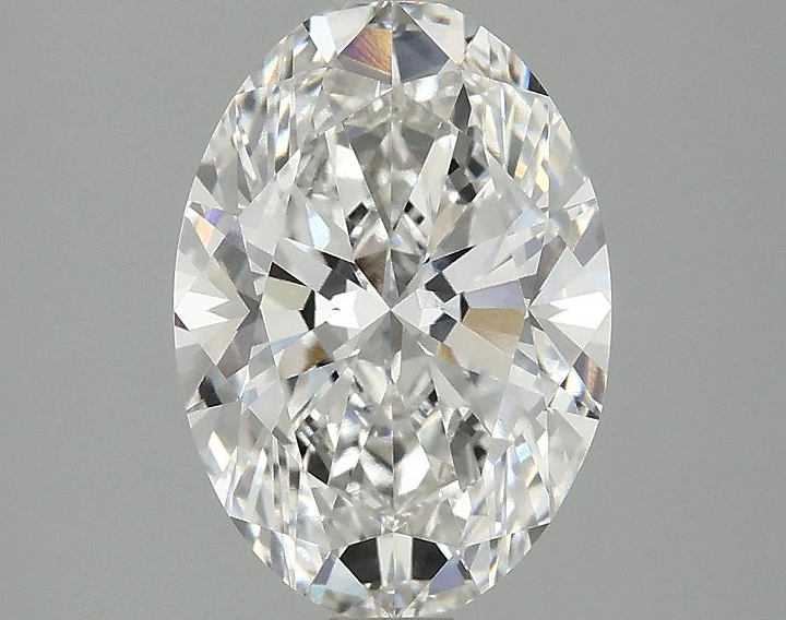 2.52 Carat Oval Shaped Ideal Cut VVS2 IGI Certified Lab Grown Diamond