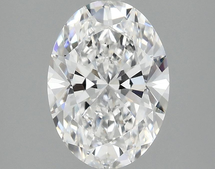 2.1 Carat Oval Shaped Ideal Cut VS1 IGI Certified Lab Grown Diamond