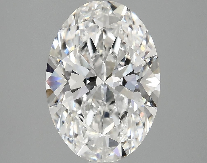 3.1 Carat Oval Shaped Ideal Cut VVS2 IGI Certified Lab Grown Diamond