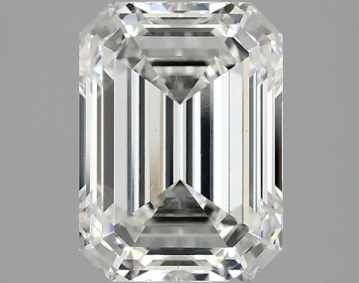 2.05 Carat Emerald Shaped Excellent Cut VS1 IGI Certified Lab Grown Diamond