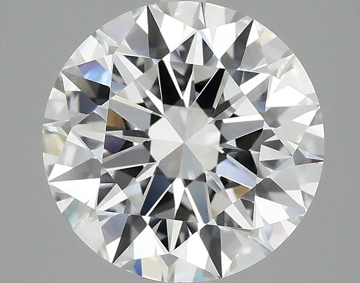 3.02 Carat Round Shaped Ideal Cut VVS2 IGI Certified Lab Grown Diamond