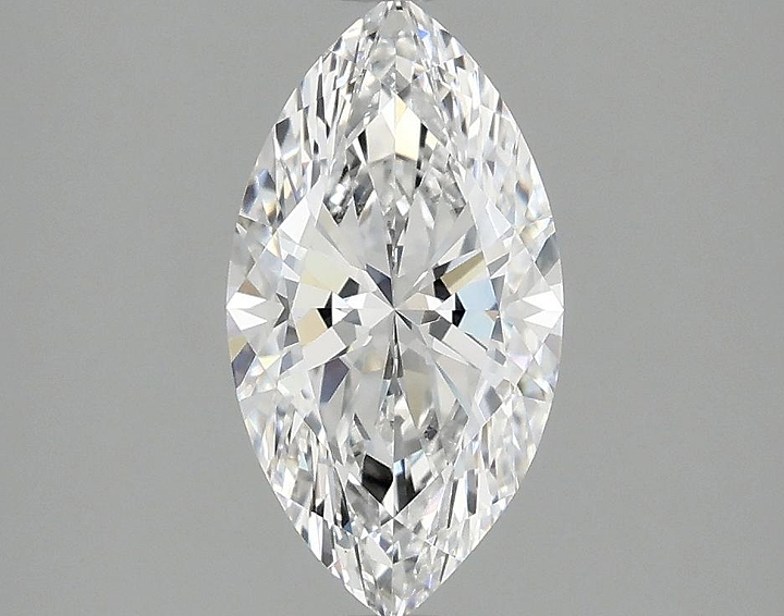 1.5 Carat Marquise Shaped Excellent Cut VVS2 IGI Certified Lab Grown Diamond