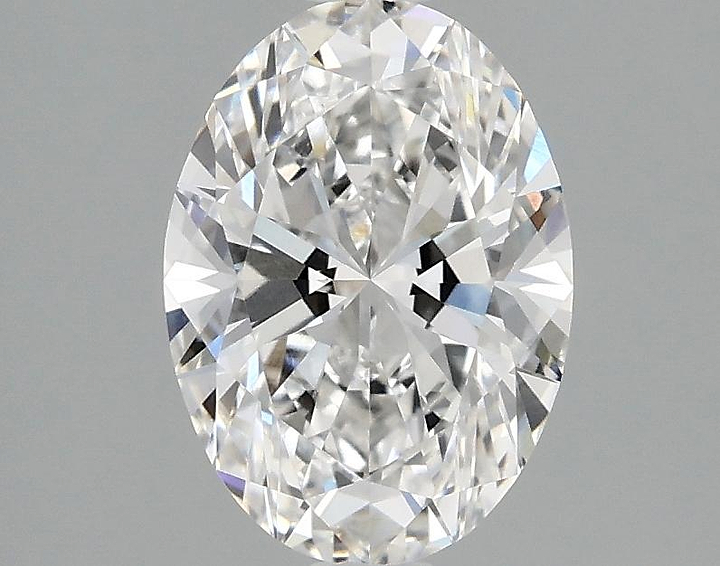 1.65 Carat Oval Shaped Ideal Cut VVS2 IGI Certified Lab Grown Diamond