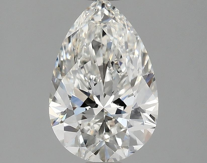 1.57 Carat Pear Shaped Excellent Cut VVS2 IGI Certified Lab Grown Diamond