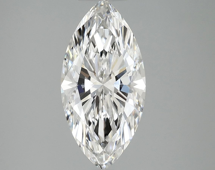 2.02 Carat Marquise Shaped Ideal Cut VVS2 IGI Certified Lab Grown Diamond