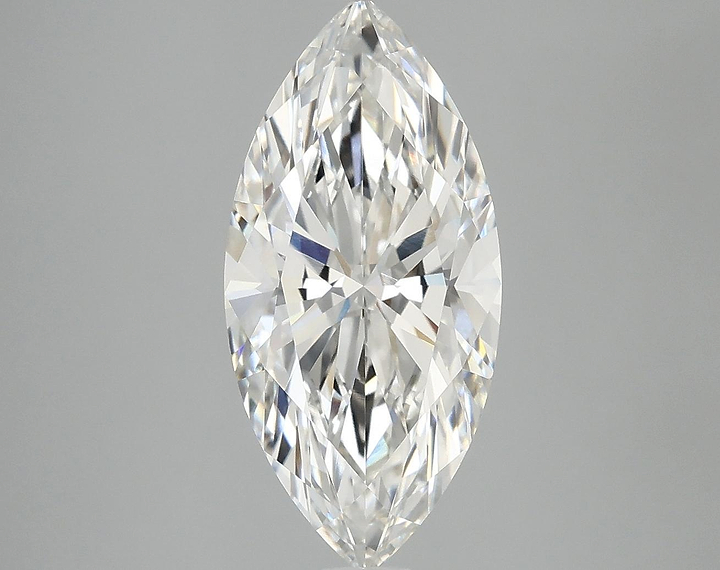 3.06 Carat Marquise Shaped Excellent Cut VVS2 IGI Certified Lab Grown Diamond