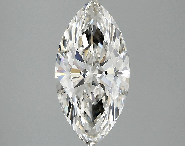 2.01 Carat Marquise Shaped Ideal Cut VVS2 IGI Certified Lab Grown Diamond