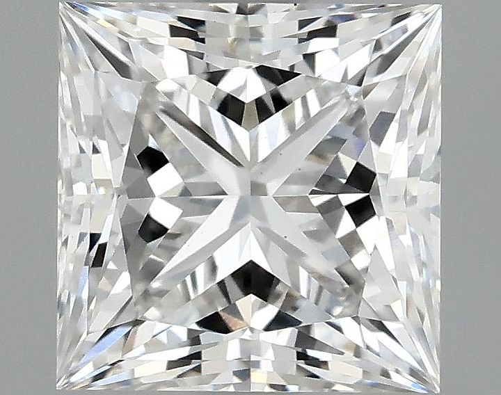 1.52 Carat Princess Shaped Ideal Cut VS1 IGI Certified Lab Grown Diamond