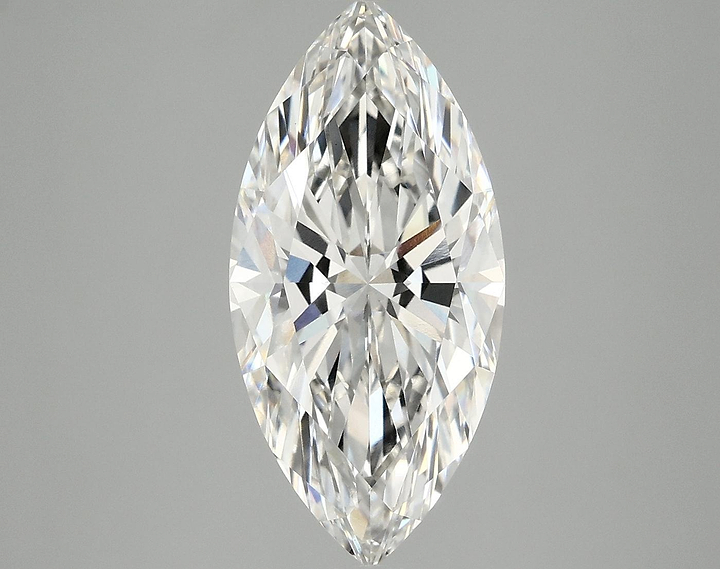 3.59 Carat Marquise Shaped Excellent Cut VS1 IGI Certified Lab Grown Diamond