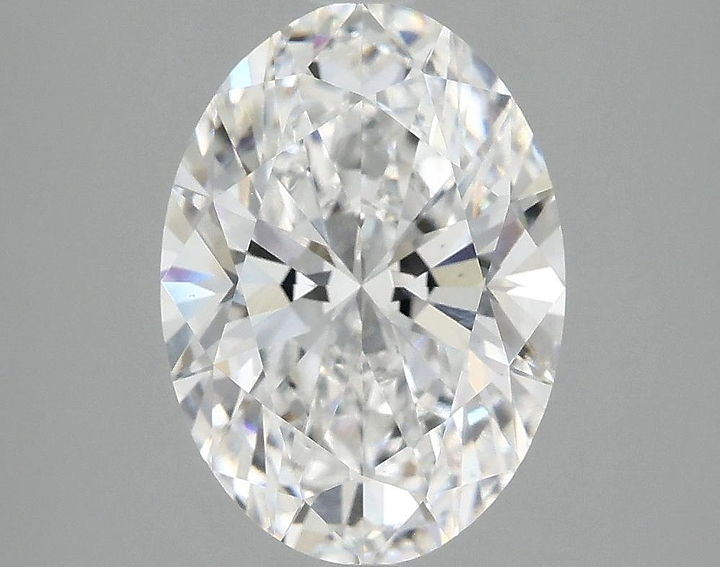 3.1 Carat Oval Shaped Ideal Cut VS2 IGI Certified Lab Grown Diamond