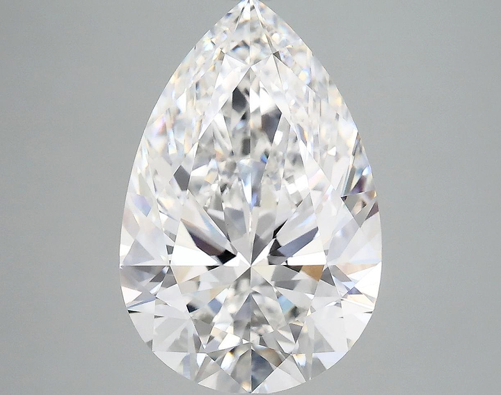 5.03 Carat Pear Shaped Excellent Cut VVS2 IGI Certified Lab Grown Diamond