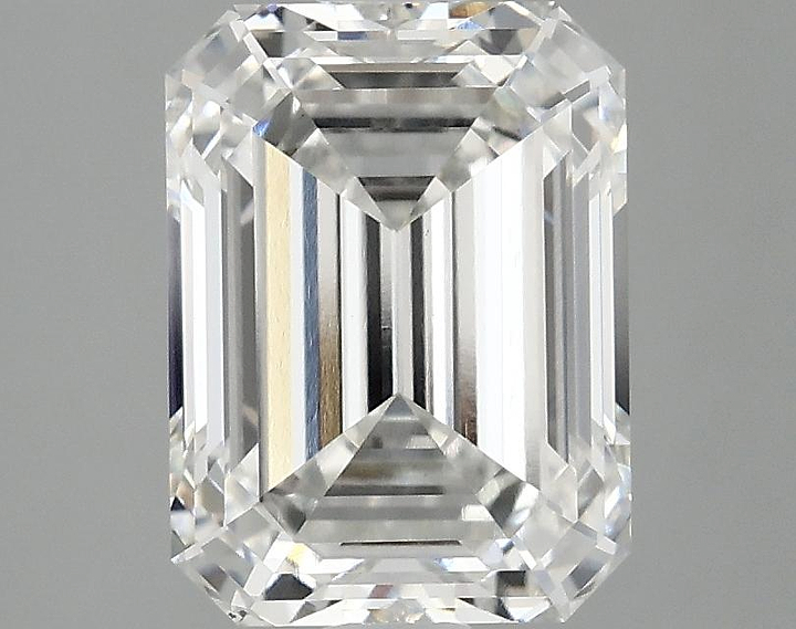 3.1 Carat Emerald Shaped Excellent Cut VS1 IGI Certified Lab Grown Diamond