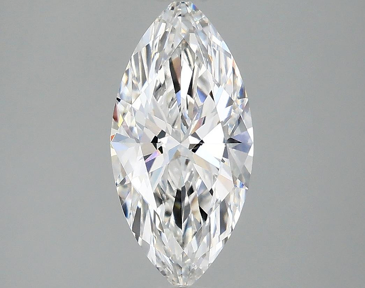 1.54 Carat Marquise Shaped Excellent Cut VVS2 IGI Certified Lab Grown Diamond