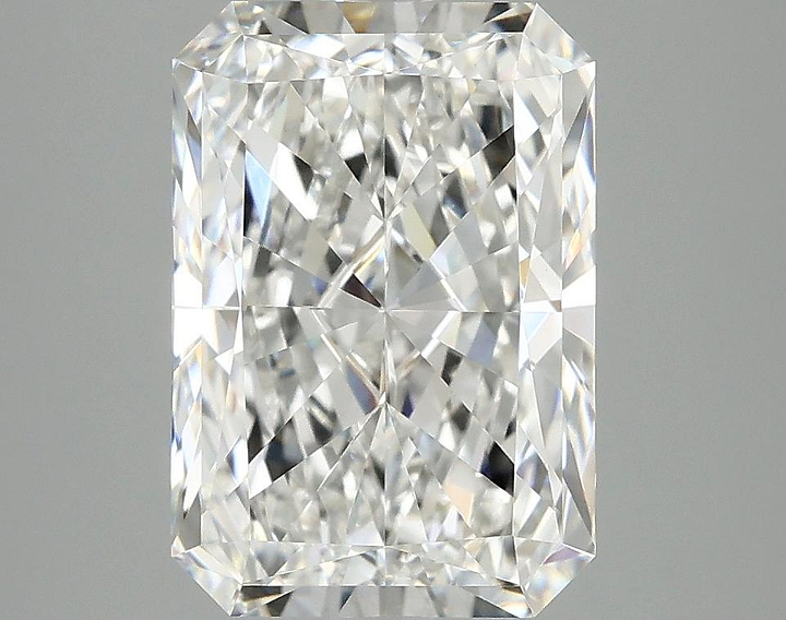 3.89 Carat Radiant Shaped Ideal Cut VVS2 IGI Certified Lab Grown Diamond