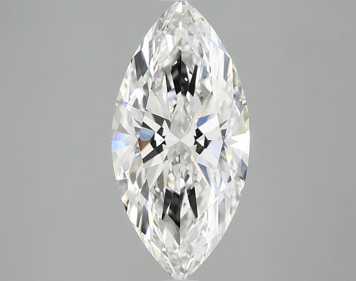 2.45 Carat Marquise Shaped Excellent Cut VS2 IGI Certified Lab Grown Diamond