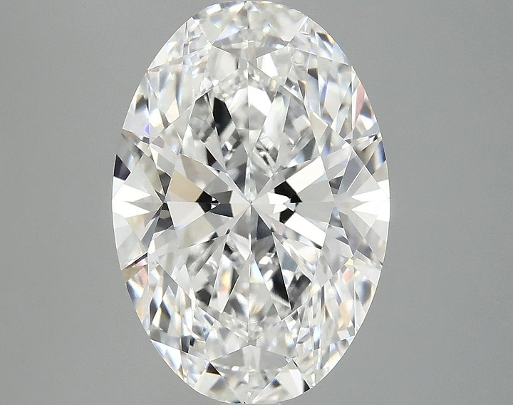 3.87 Carat Oval Shaped Ideal Cut VVS2 IGI Certified Lab Grown Diamond