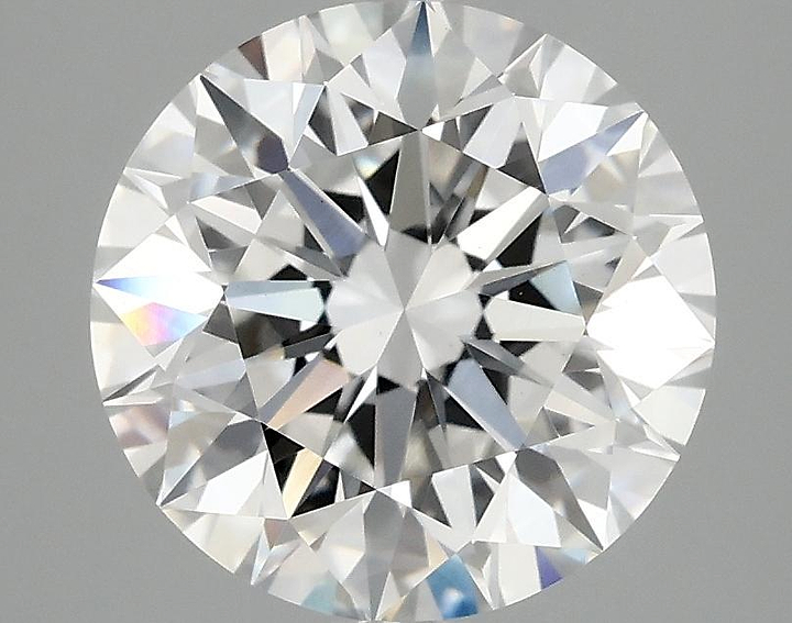 3.08 Carat Round Shaped Excellent Cut VS1 IGI Certified Lab Grown Diamond