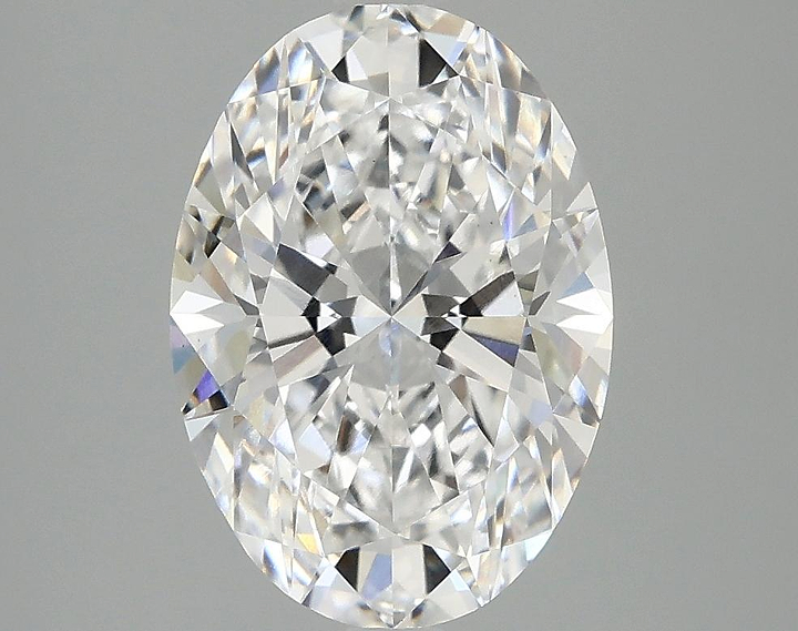 3.08 Carat Oval Shaped Ideal Cut VVS2 IGI Certified Lab Grown Diamond