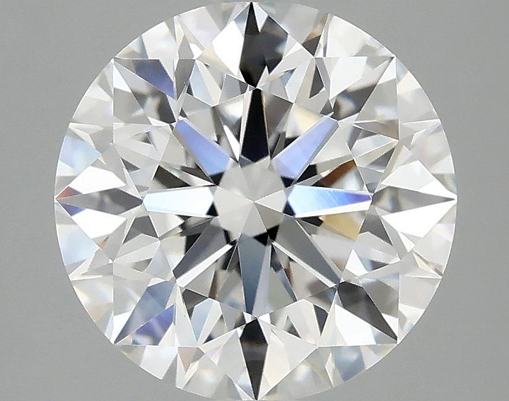 3.02 Carat Round Shaped Excellent Cut VVS2 IGI Certified Lab Grown Diamond
