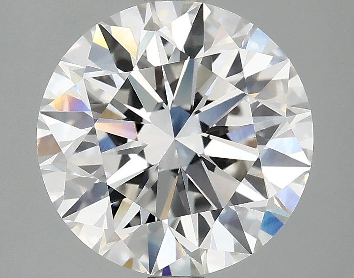 3.09 Carat Round Shaped Ideal Cut VVS2 IGI Certified Lab Grown Diamond