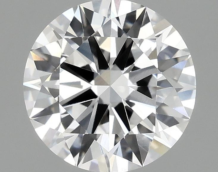 1.57 Carat Round Shaped Ideal Cut VVS2 IGI Certified Lab Grown Diamond
