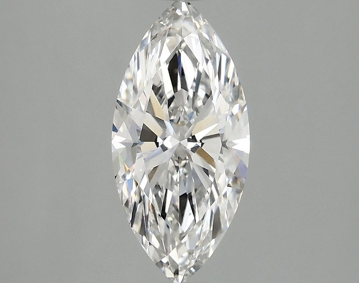 1.47 Carat Marquise Shaped Excellent Cut VVS2 IGI Certified Lab Grown Diamond