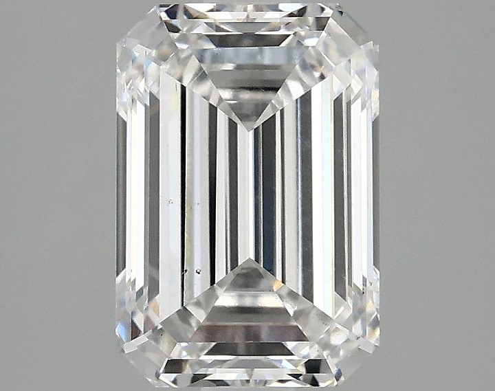 2.34 Carat Emerald Shaped Ideal Cut VS2 IGI Certified Lab Grown Diamond