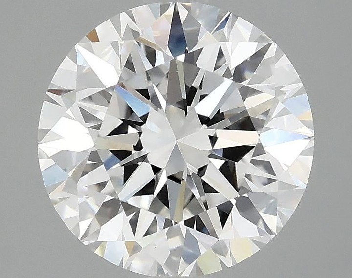 3.01 Carat Round Shaped Excellent Cut VVS2 IGI Certified Lab Grown Diamond