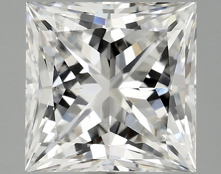 2.04 Carat Princess Shaped Ideal Cut VS1 IGI Certified Lab Grown Diamond