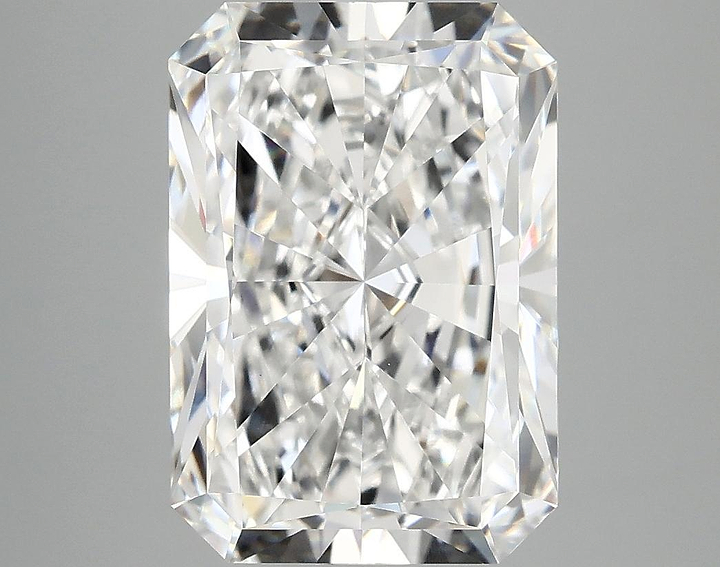 4.97 Carat Radiant Shaped Ideal Cut VVS2 IGI Certified Lab Grown Diamond